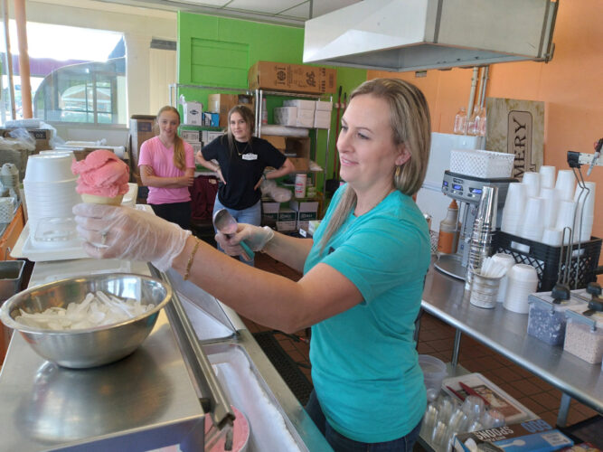 Waltz Creamery opens ice cream shop near Linden